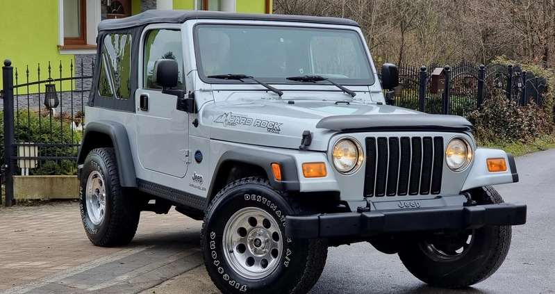 Jeep Wrangler cena 72600 przebieg: 223000, rok produkcji 2004 z Dynów małe 742